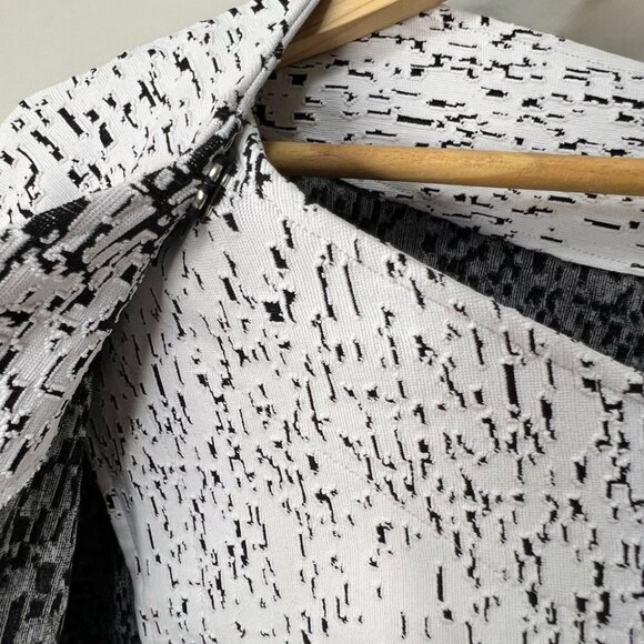 Unbranded Black & White Wrap Jacket - Picture 7 of 10